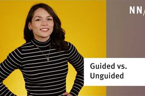 Guided vs. Unguided User Studies