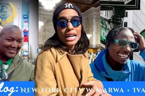 DAY in the LIFE: New York City w @Iam_Marwa and @IvainTures |Official Lauren Brown