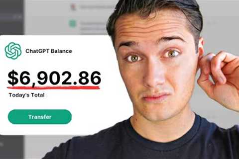 HOW TO MAKE MONEY ONLINE With ChatGPT AI Bot ($100/day)