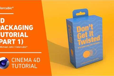 Cinema 4D Tutorials - 3D Packaging (Part 1)