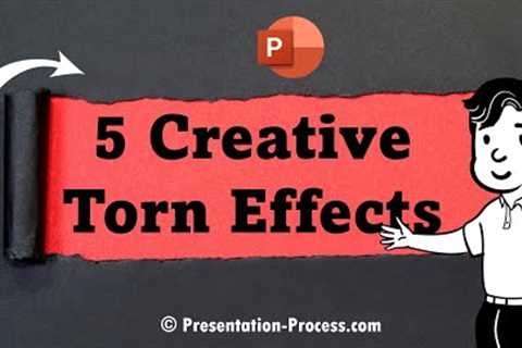 Showcase Screenshots like a Pro using Torn Paper Effect in PowerPoint