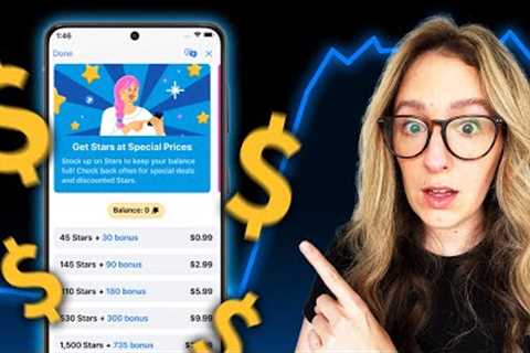 How To Use Facebook Stars To Make Money For BEGINNERS