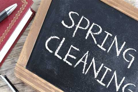 Spring Cleaning Checklist