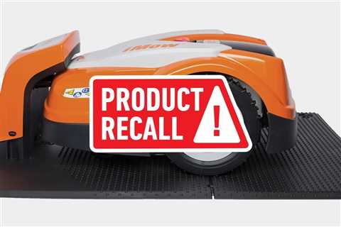 STIHL Just Recalled a Robotic Lawn Mower Docking Station