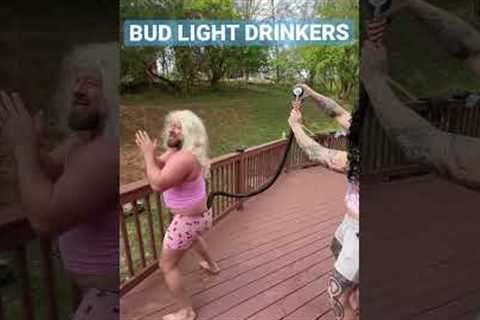 Regular beer drinkers vs bud light drinkers #shorts #beer #comedy #funny