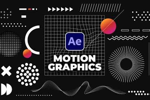 10 Great Motion Graphic Techniques in After Effects