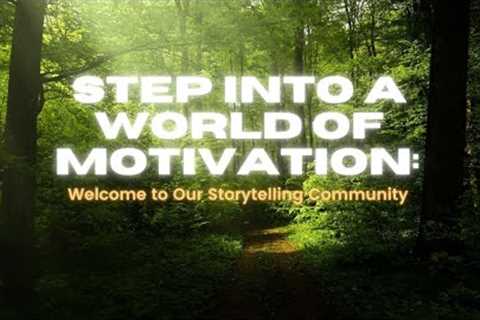 Step into a World of Motivation: Welcome to Our Storytelling Community