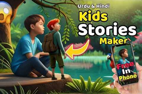 How to make Kids Stories with Ai in Urdu & Hindi 😱 | How To Make Free Ai Image Generation