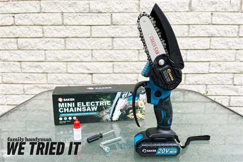 Saker Mini Chainsaw Review: A Yard’s Best Friend