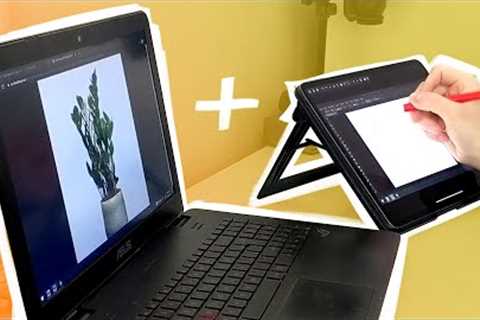 Use Your IPAD as a CINTIQ | Extending the Screen (Easy Canvas Pro)