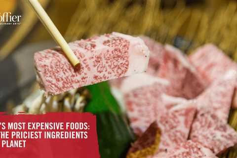 World’s Most Expensive Foods: 10 of the Priciest Ingredients on the Planet