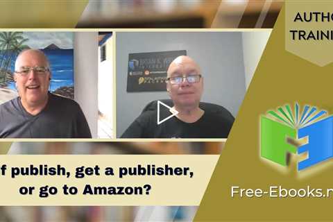 Self publish, get a publisher, or go to Amazon?