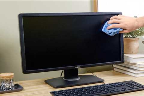 How to Clean a Computer Screen and Keyboard