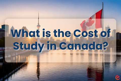 Cost of Study in Canada