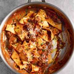 Jamie Oliver’s Sausage Pappardelle
