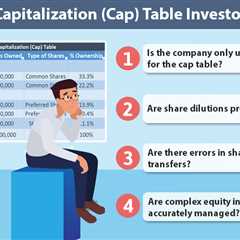 Cap Table Investor Concerns