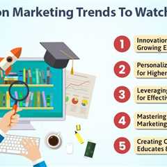 Education Marketing Trends