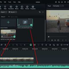 Sync Audio and Video in Filmora