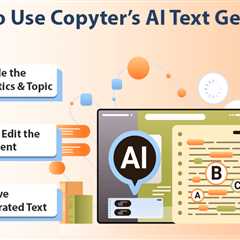 Copyter’s AI Text Generator