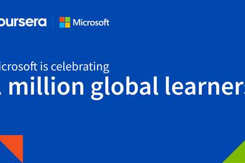 Celebrating 1 million global learners of content and credentials from Microsoft