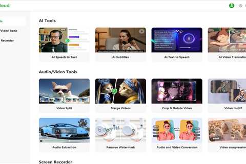 RecCloud Features