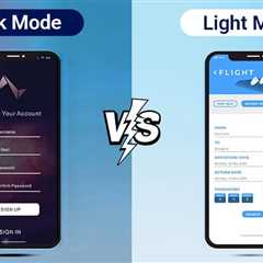 Dark Mode vs Light Mode