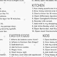 Free printable! Own Amazon Echo or Dot? These are the 100 best Alexa skills that you probably have..