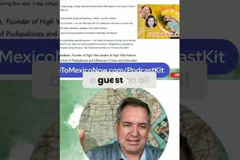 Podapalooza: Network Like a Pro, Get Guests, Grow Your Audience! #shorts