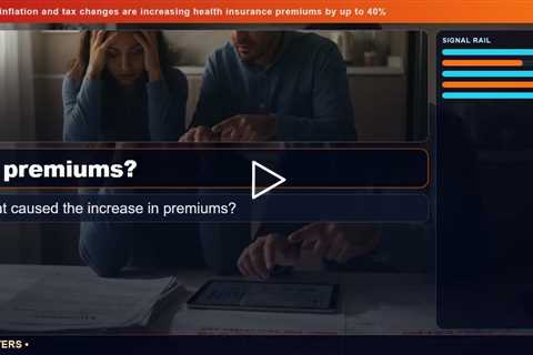 Medical inflation and tax changes are increasing health insurance premiums by up to 40%