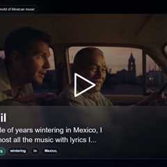 How a cab ride introduced me to a world of Mexican music