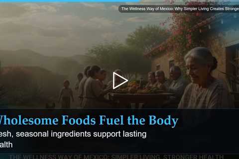 The Wellness Way of Mexico: Why Simpler Living Creates Stronger Health