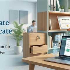 Digital Solutions for Recreating Lost or Damaged Certificates
