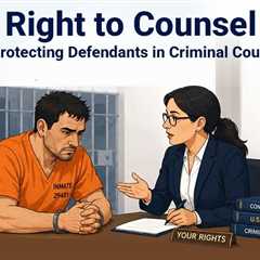 Why the Right to Counsel is So Important in Criminal Cases?