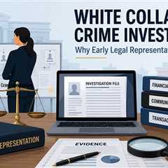 Why is Early Legal Representation So Important in a White Collar Crime Investigation?