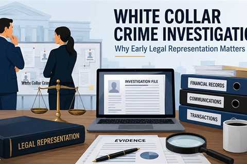 Why is Early Legal Representation So Important in a White Collar Crime Investigation?