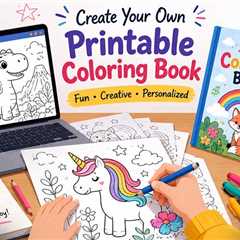 How to Create a Printable Coloring Book That Feels Personal, Polished, and Fun?