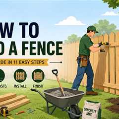 How to Build a Fence: DIY Fence Installation, Security Planning, and Professional Fence Company Tips