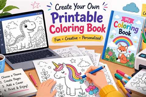How to Create a Printable Coloring Book That Feels Personal, Polished, and Fun?