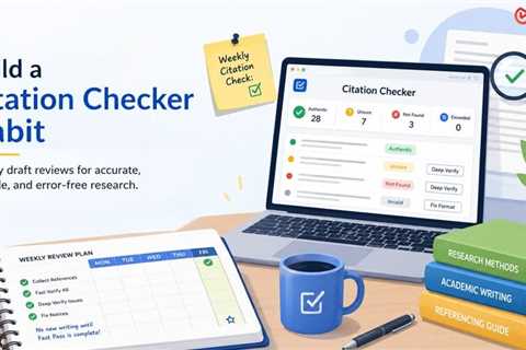 Build A Citation Checker Habit Into Weekly Draft Reviews